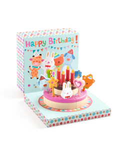 Torta di Compleanno in legno - Happy Birthday