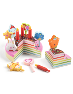 Torta di Compleanno in legno - Happy Birthday 2