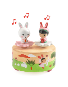 Carillon scatola musicale in legno - Garden melody