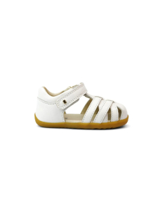 Bobux Step up - Sandaletto a ragnetto Cross Jump - White