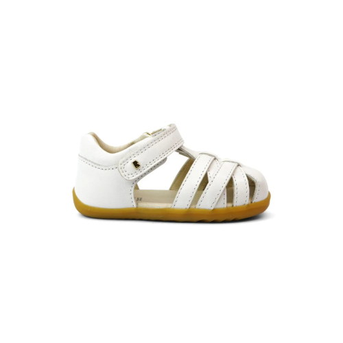 Bobux Step up - Sandaletto a ragnetto Cross Jump - White