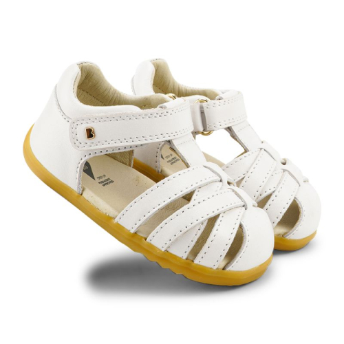 Bobux Step up - Sandaletto a ragnetto Cross Jump - White
