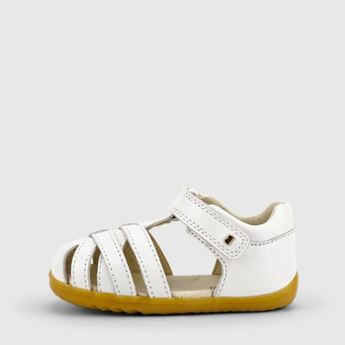 Bobux Step up - Sandaletto a ragnetto Cross Jump - White