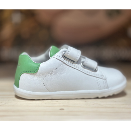 Bobux Step up - Scarpa Maverick - Retro Green e Bianco