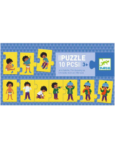 Puzzle Orizzontale - 10 pezzi - Mi Vesto 2