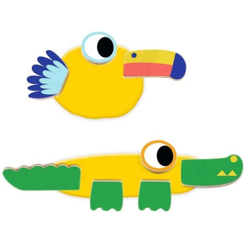 PASTA DA MODELLARE con elementi in Legno – ANIMALI