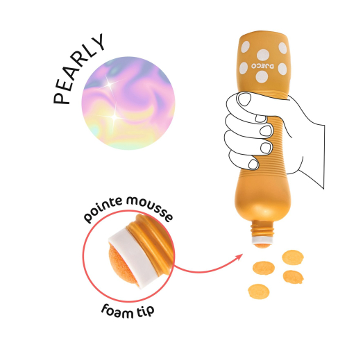 4 Grandi pennarelli per disegno a punti - Pearly