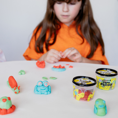 PataPloof - pasta modellabile lavante - vasetto 80g Verde