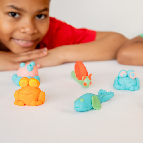 PataPloof - pasta modellabile lavante - vasetto 80g Verde