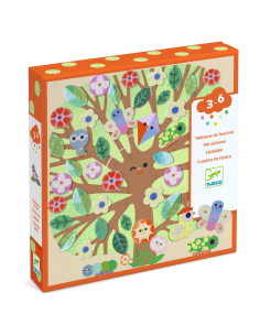 Collage di feltro - Le quattro stagioni