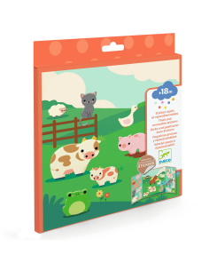 Adesivi Riposizionabili +18 mesi - GLI ANIMALI della Fattoria