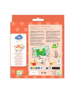 Adesivi Riposizionabili +18 mesi - GLI ANIMALI della Fattoria 2