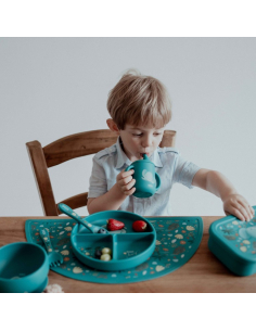 Piatto con ventosa in silicone - Elefante Chewy 2