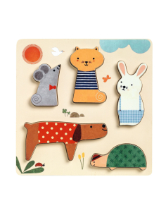 Gioco puzzle in legno - Woodypets