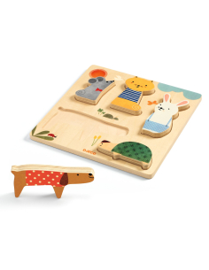 Gioco puzzle in legno - Woodypets 2