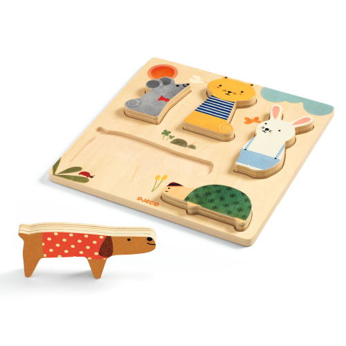 Gioco puzzle in legno - Woodypets