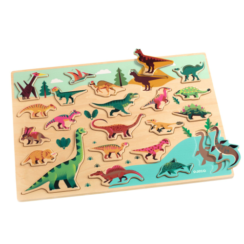 Puzzle di legno - Dino