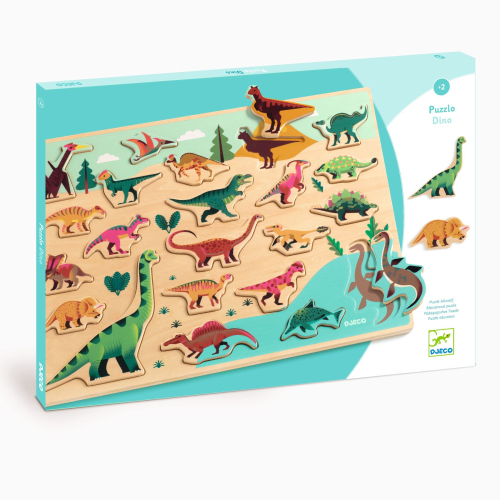 Puzzle di legno - Dino