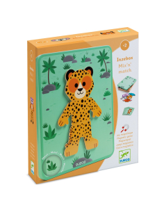Gioco puzzle magnetico - Inzebox Mix'n'match