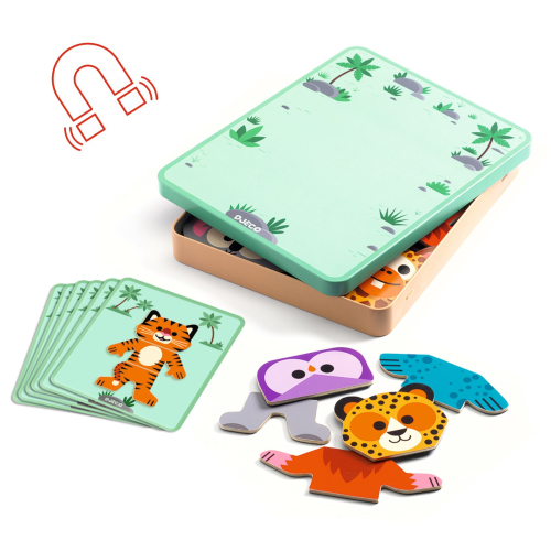 Gioco puzzle magnetico - Inzebox Mix'n'match