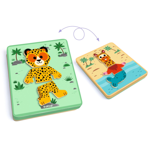 Gioco puzzle magnetico - Inzebox Mix'n'match