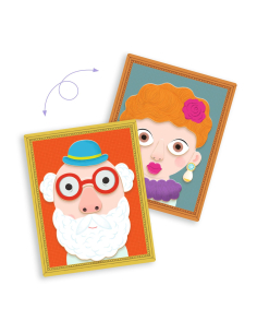 Gioco puzzle magnetico - Inzebox Ritratti 2