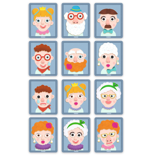 Gioco puzzle magnetico - Inzebox Ritratti