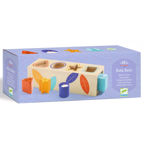 Scatola con forme giometriche ad incastro - BoitaBasic