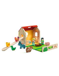 Fattoria in feltro e legno - Softi Farm 2