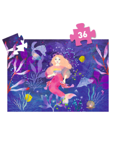 Puzzle Silhouette - Ella, la sirena - 36 pezzi 2