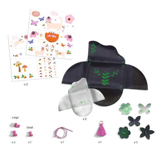 Kit Fai da Te - pochette e portamonete - Amici gioiosi