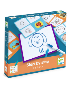 Step by step - Impara a disegnare a partire dai numeri - 1, 2, 3 & Co