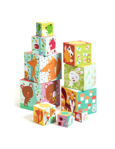 Cubi impilabili - Animali Selvatici 2