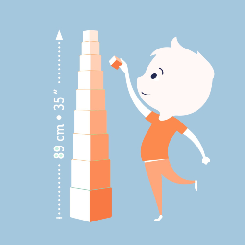 Cubi impilabili - Animali Selvatici