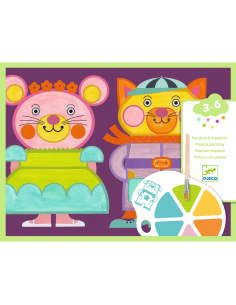 Pittura con tavolozza - I Paffutelli