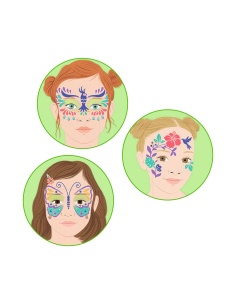Set face painting per bambini - Rio de Janeiro 2