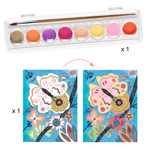 Kit ATTIVITÀ CREATIVE - The flower garden - 6 attività