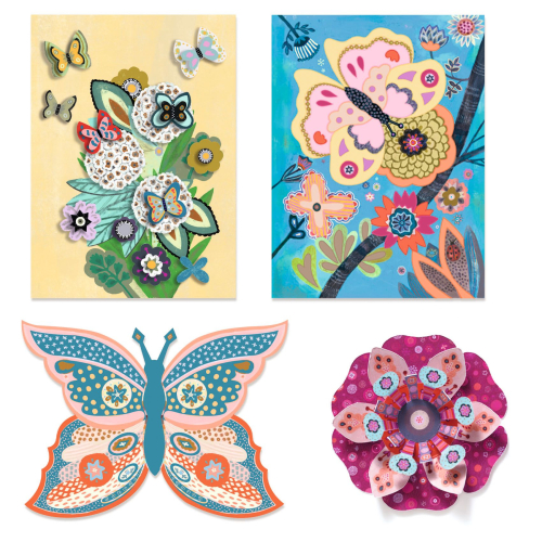 Kit ATTIVITÀ CREATIVE - The flower garden - 6 attività