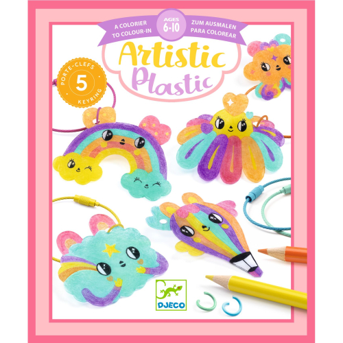 DIY kit fai da te per creare portachiavi - Kawaii