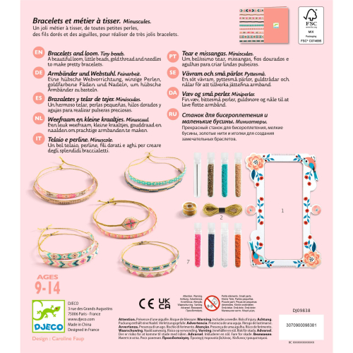 Crea braccialetti con telaio - Tiny beads