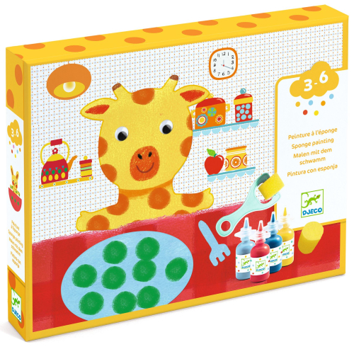 Kit PITTURA A SPUGNA - Cudly toy adventures