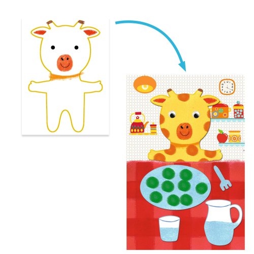 Kit PITTURA A SPUGNA - Cudly toy adventures