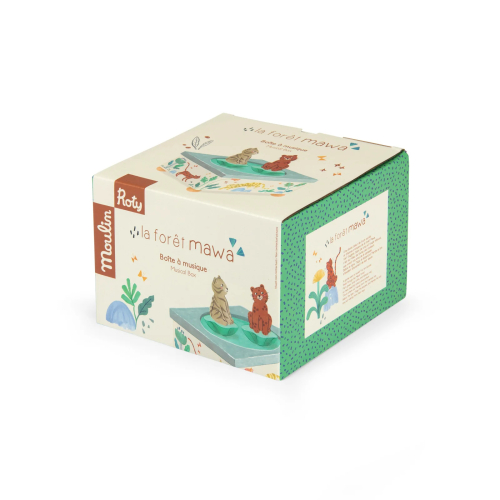 Scatola musicale in legno – melodia dolce e design decorativo per bamb