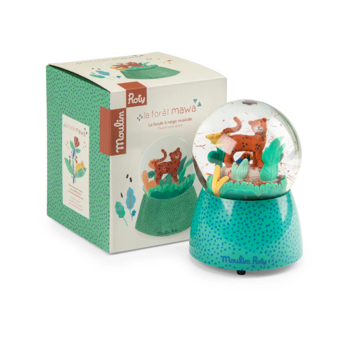 Palla di neve musicale - La foresta Mawa