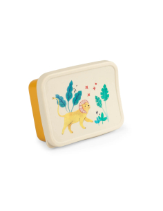 Porta merenda in silicone e acciaio inox - La foresta Mawa 2