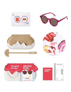 Occhiali da Sole Oval - Raspberry - KIDS 3/5 anni - Polarizzati 2