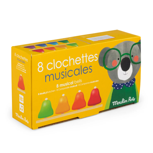 Set di 8 campanelle musicali