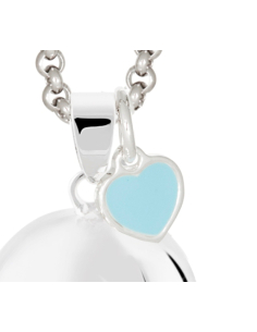 Ciondolo - cuore azzurro (solo ciondolo) 2