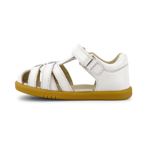 Bobux IWalk - Sandaletto a ragnetto Cross Jump - White