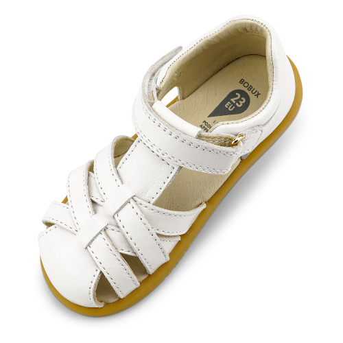 Bobux IWalk - Sandaletto a ragnetto Cross Jump - White
